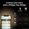 Inteligentná žiarovka Philips Hue White Candle E14, Bluetooth, 6 kWh/1000h, AC, biela, rozmery 72×55×174 mm