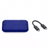 LaCie Rugged SSD Pro5, 2 TB, modrý, STNA2000400
