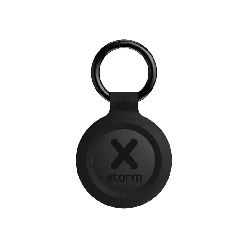 Smart kľúčenka tracker Xtorm XTAG2GA11 — univerzálny GPS lokátor, batéria CR2032, 3V, čierna, balenie 3 ks