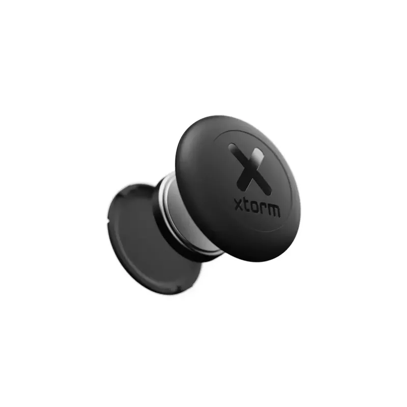 Smart kľúčenka tracker Xtorm XTAG2GA11 — univerzálny GPS lokátor, batéria CR2032, 3V, čierna, balenie 3 ks