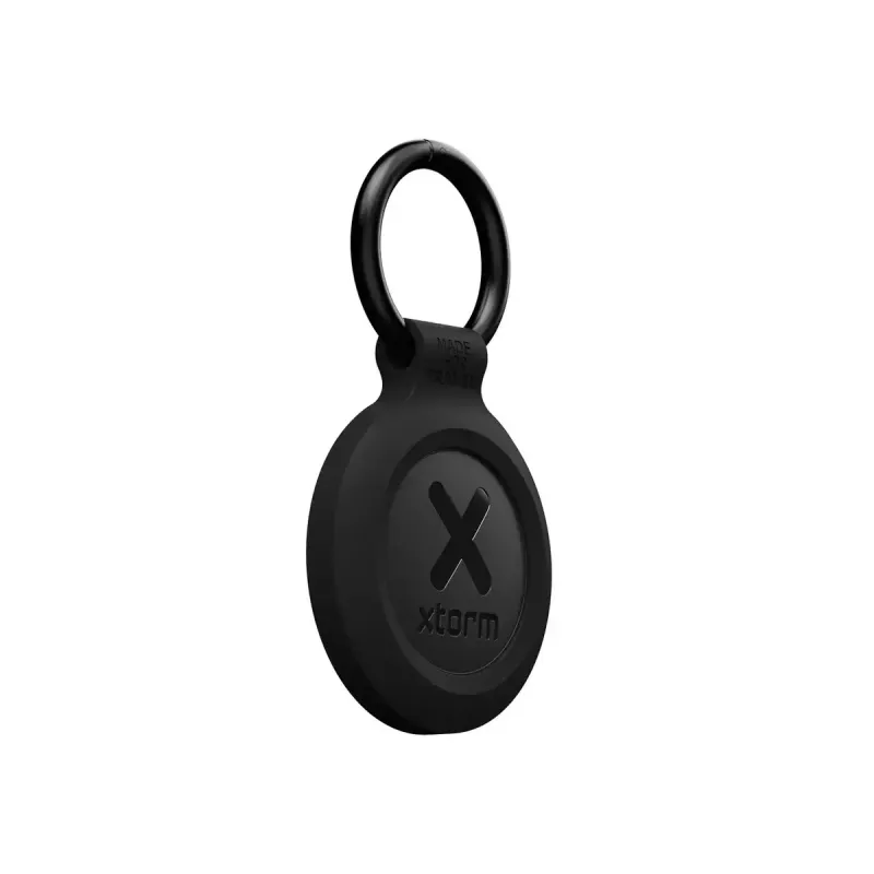 Smart kľúčenka tracker Xtorm XTAG2GA11 — univerzálny GPS lokátor, batéria CR2032, 3V, čierna, balenie 3 ks