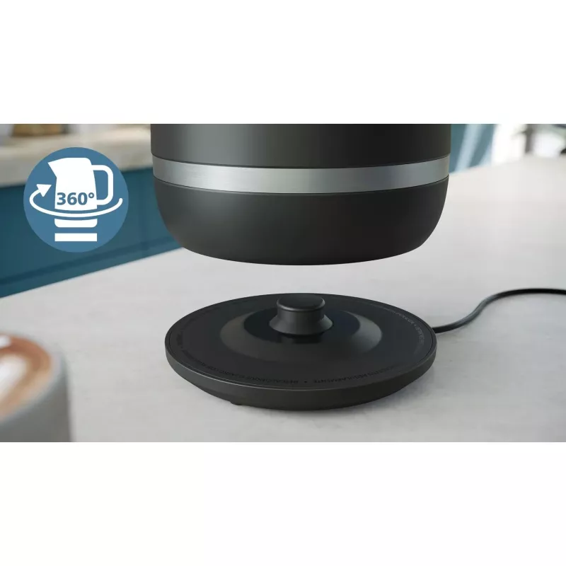 Elektrická kanvica Philips 7000 Series HD9396/90 — 1,7 L, 2400 W, nerez, dvojstenná