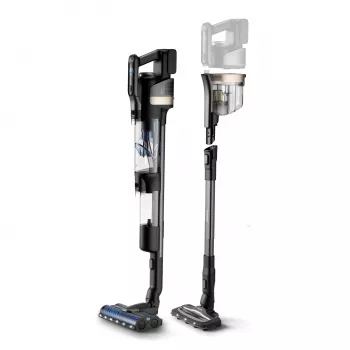 Philips 9000 Series XW9463/11 tyčový vysávač/elektrická metla 2-in-1 tyčový vysávač batéria suchý&mokrý bezvreckový 150 W čierna