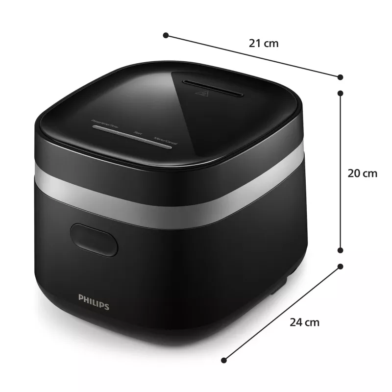 Philips 3000 series HD3090/80 elektrický tlakový hrniec čierny 436 W