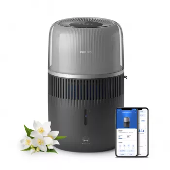 Zvlhčovač vzduchu Philips 5000 Series HU5710/03 – parný zvlhčovač vzduchu, 4,5 l, grafit
