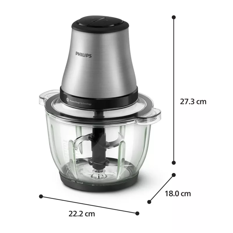 Philips 3000 Series HR1503/00 elektrický drvič 2 L 500 W nerez