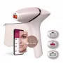 IPL zariadenie na odstraňovanie chĺpkov Philips Lumea Prestige BRI953/02 – IPL, SenseIQ, nástavce na tvár a telo, sieťová/batériová prevádzka, ružové zlato/pink