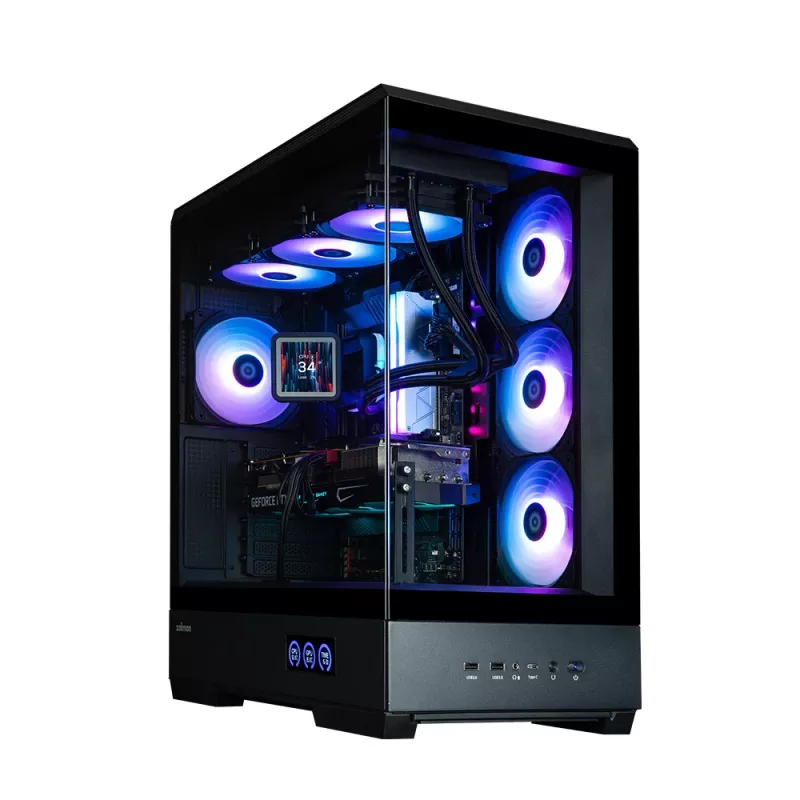 PC skriňa Zalman P50 DS čierna Midi Tower