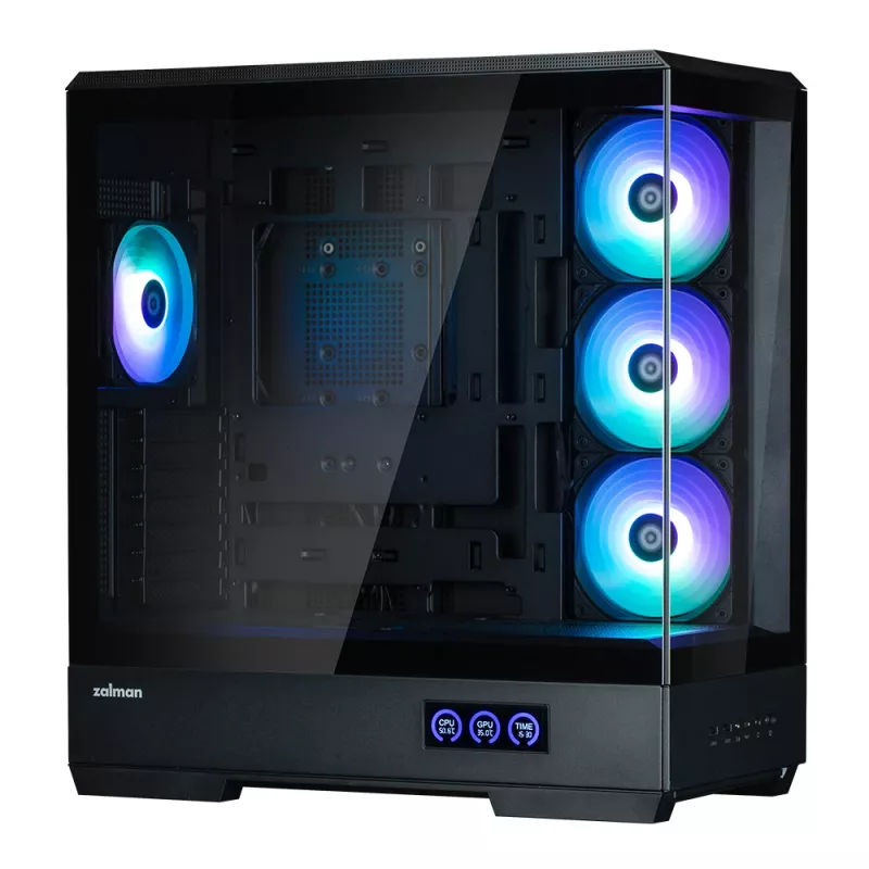 PC skriňa Zalman P50 DS čierna Midi Tower