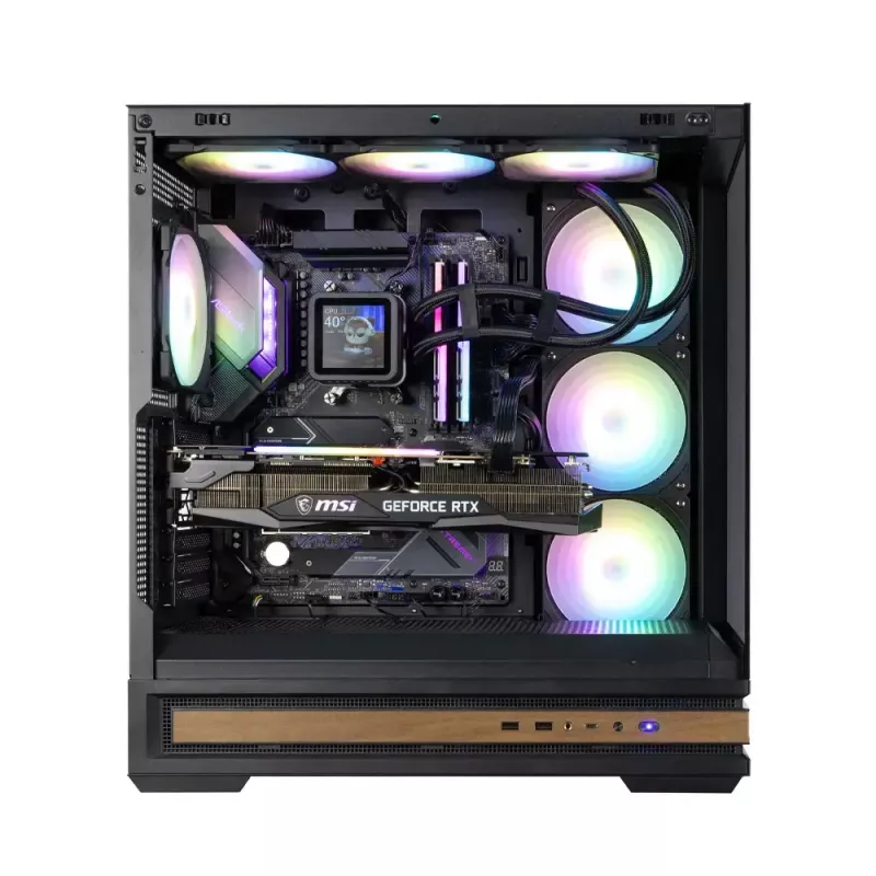 PC skriňa Zalman P40 NAMU čierna Midi Tower čierna