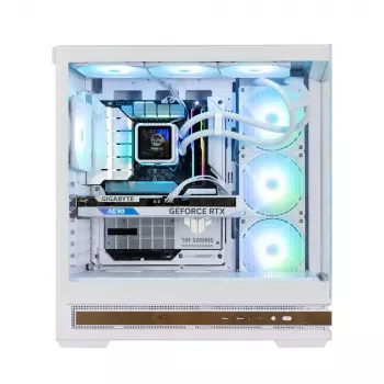 PC skriňa Zalman P40 NAMU WHITE Midi Tower biela
