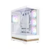 PC skriňa Zalman P40 NAMU WHITE Midi Tower biela