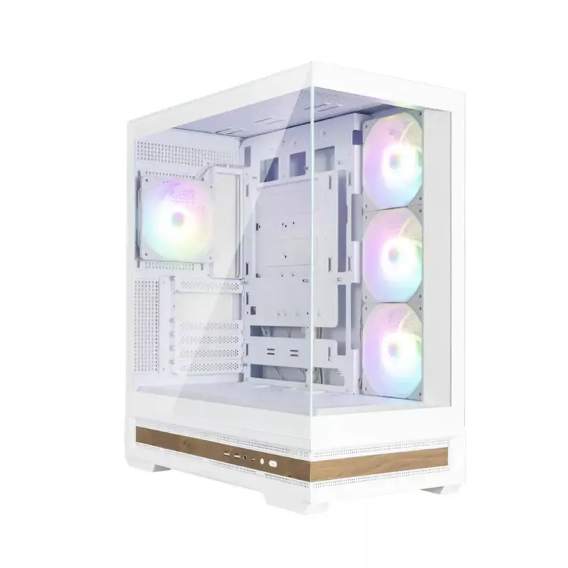 PC skriňa Zalman P40 NAMU WHITE Midi Tower biela