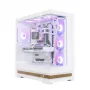 PC skriňa Zalman P40 NAMU WHITE Midi Tower biela