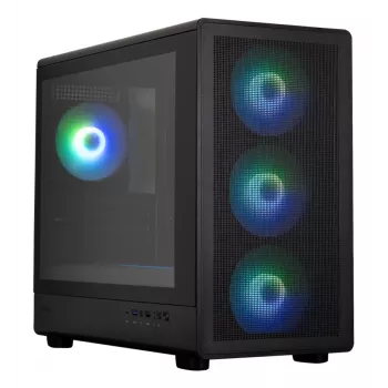 Počítačová skriňa M5 čierna mATX Mini Tower čierna