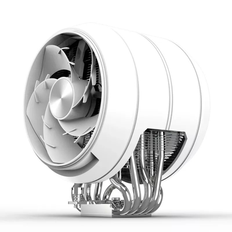 CPU chladič ZALMAN ZET5 WHITE s 120-mm ventilátorom a RGB osvetlením