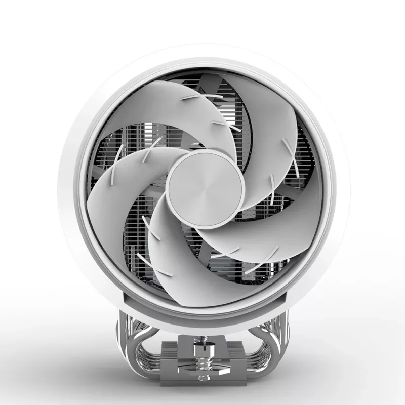 CPU chladič ZALMAN ZET5 WHITE s 120-mm ventilátorom a RGB osvetlením