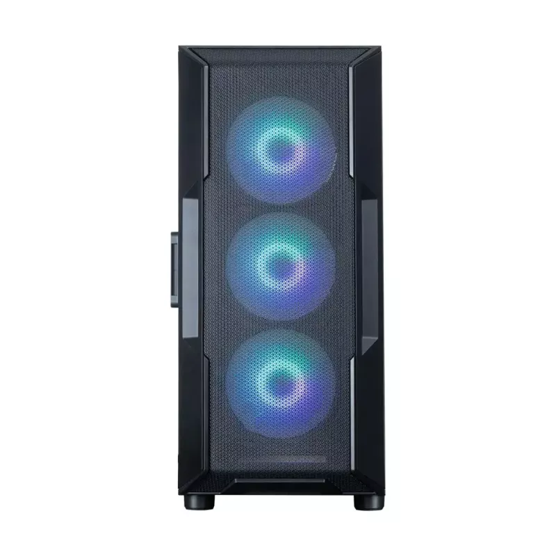 ZALMAN PC skriňa i3 NEO V2 Mid Tower, ARGB ventilátory x4, čierna