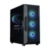 ZALMAN PC skriňa i3 NEO V2 Mid Tower, ARGB ventilátory x4, čierna