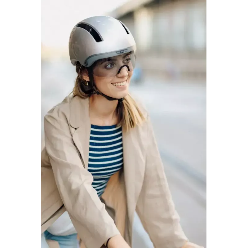 Cyklistická prilba HJC CALIDO PLUS veľkosť M čierna — cyklistická ochranná prilba, medium