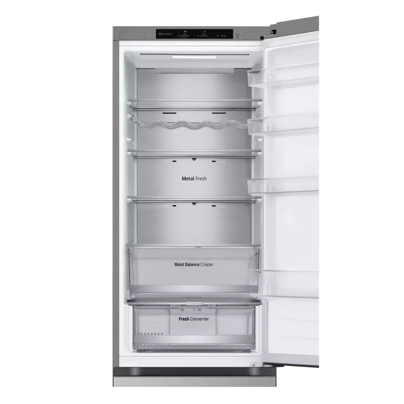 LG GBV5240DPY voľne stojaca 387 L strieborná