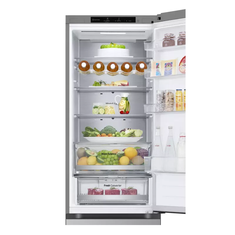 LG GBV5240DPY voľne stojaca 387 L strieborná