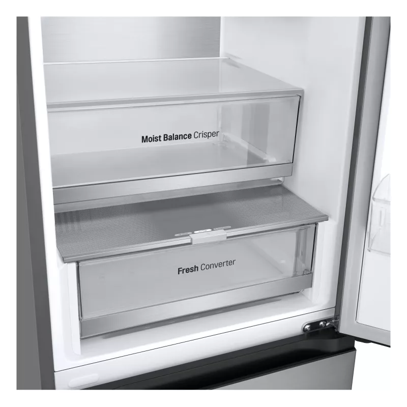 LG GBV5240DPY voľne stojaca 387 L strieborná