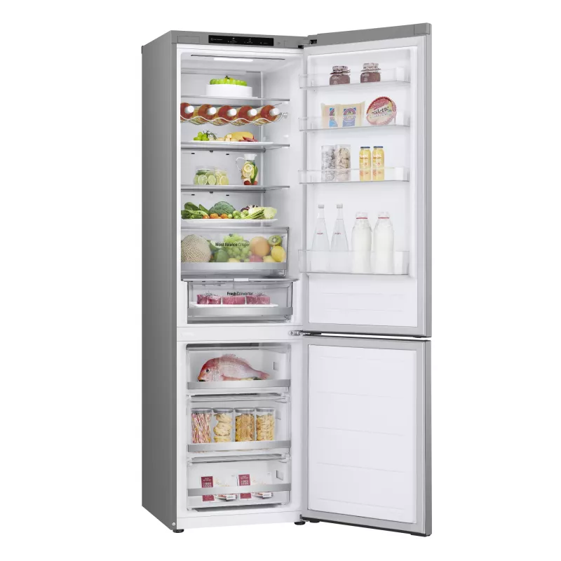 LG GBV5240DPY voľne stojaca 387 L strieborná