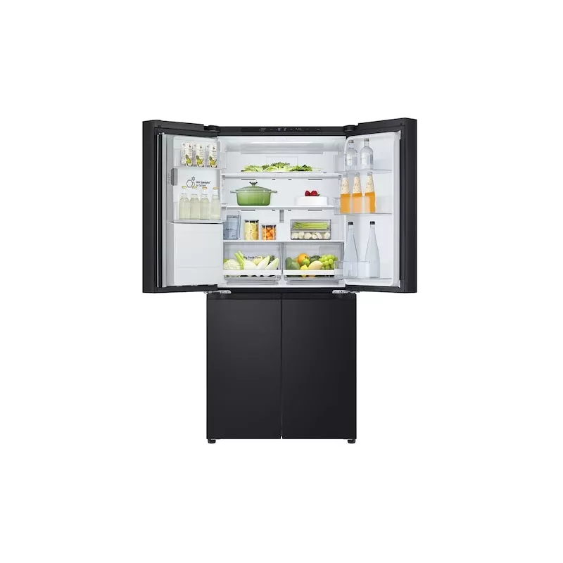 LG GML861EPPE Side-by-Side chladnička voľne stojaca 506 L čierna