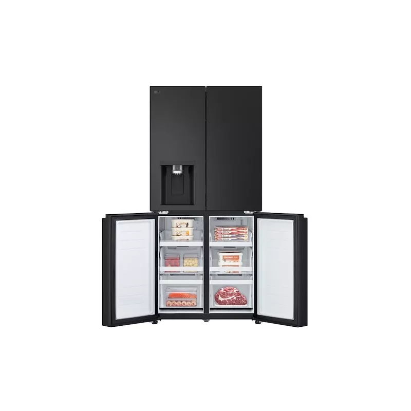 LG GML861EPPE Side-by-Side chladnička voľne stojaca 506 L čierna