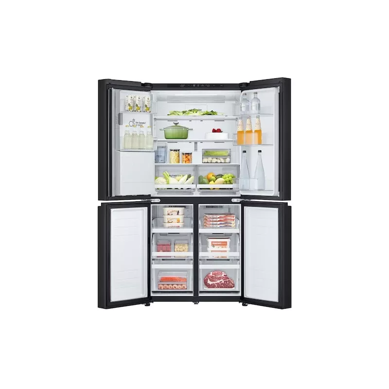 LG GML861EPPE Side-by-Side chladnička voľne stojaca 506 L čierna