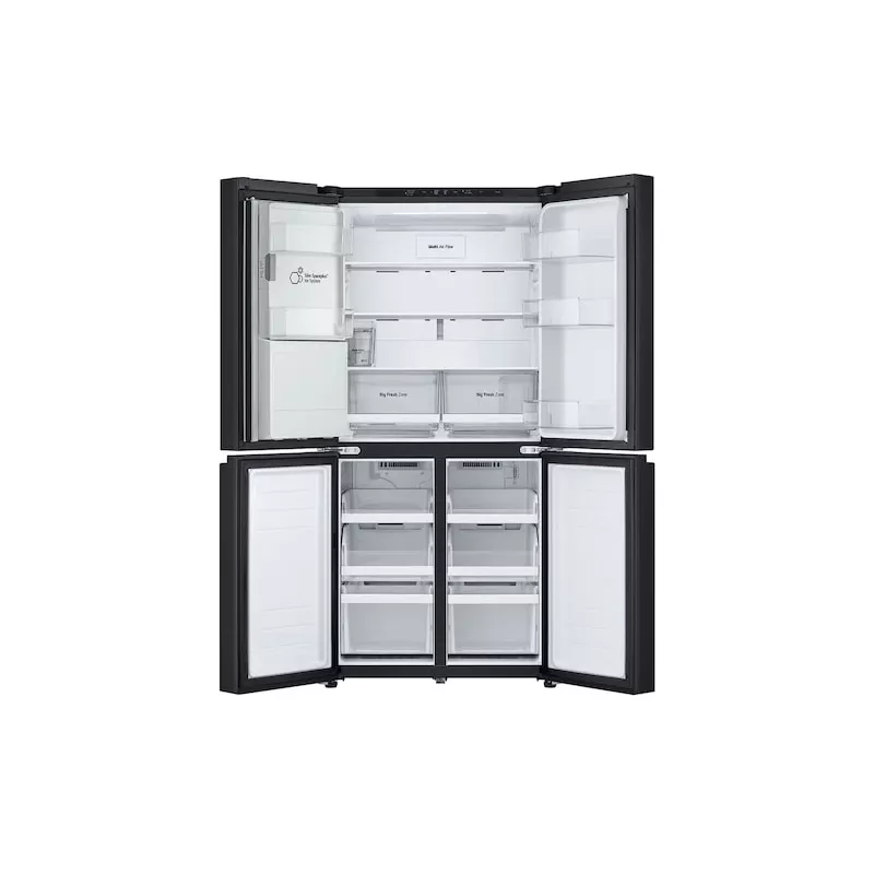 LG GML861EPPE Side-by-Side chladnička voľne stojaca 506 L čierna