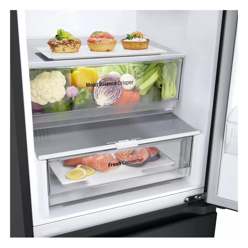 LG GBV3100EEP voľne stojaca 344 l čierna