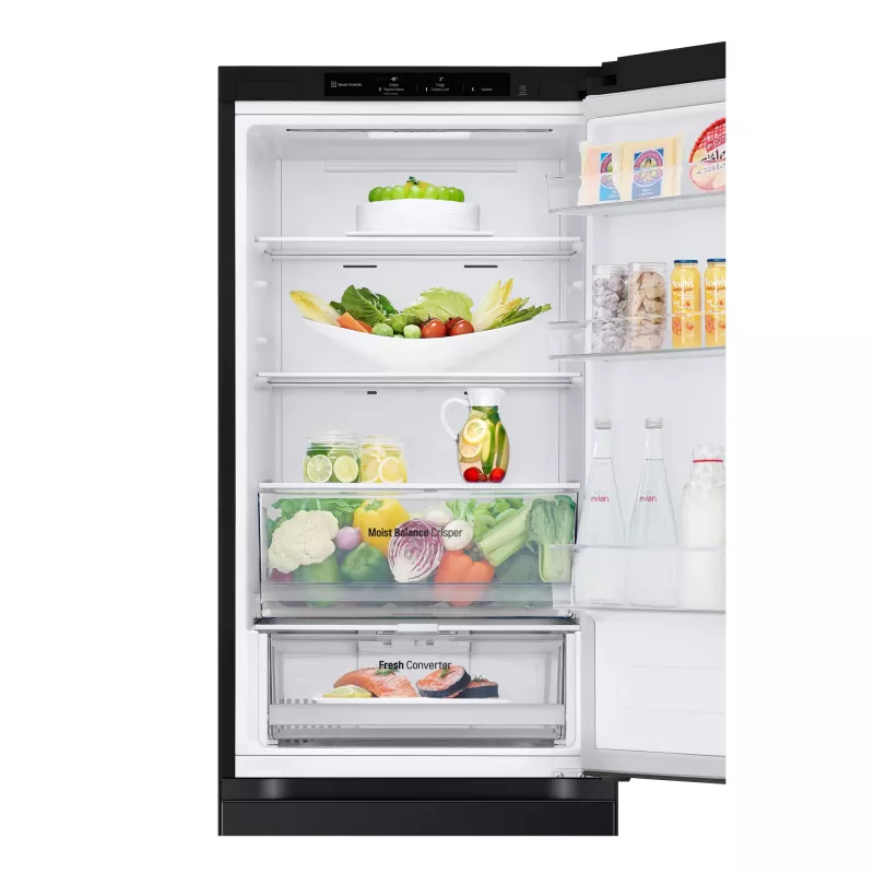 LG GBV3100EEP voľne stojaca 344 l čierna