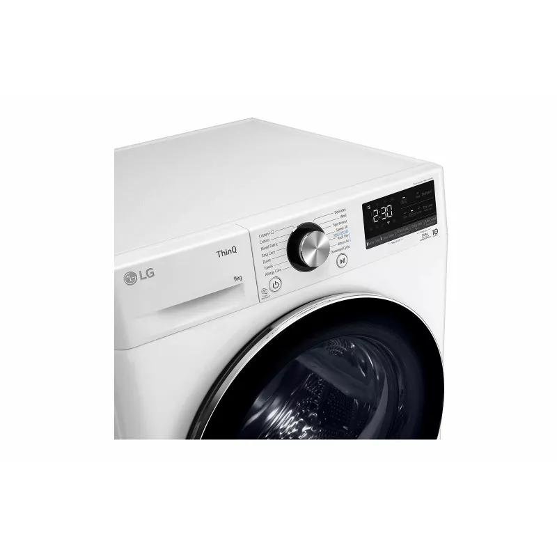 LG RH90V9AV2N sušička bielizne voľne stojaca plnenie spredu 9 kg biela