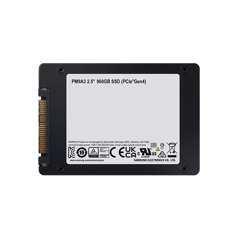 Samsung PM9A3 960 GB 2,5 palca PCI Express 4.0 NVMe V-NAND TLC