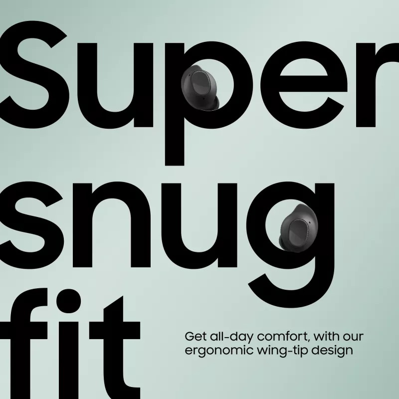 Samsung GALAXY BUDS FE GRAPHITE slúchadlá True Wireless Stereo (TWS) do uší hovory/hudba/šport/každodenné použitie Bluetooth