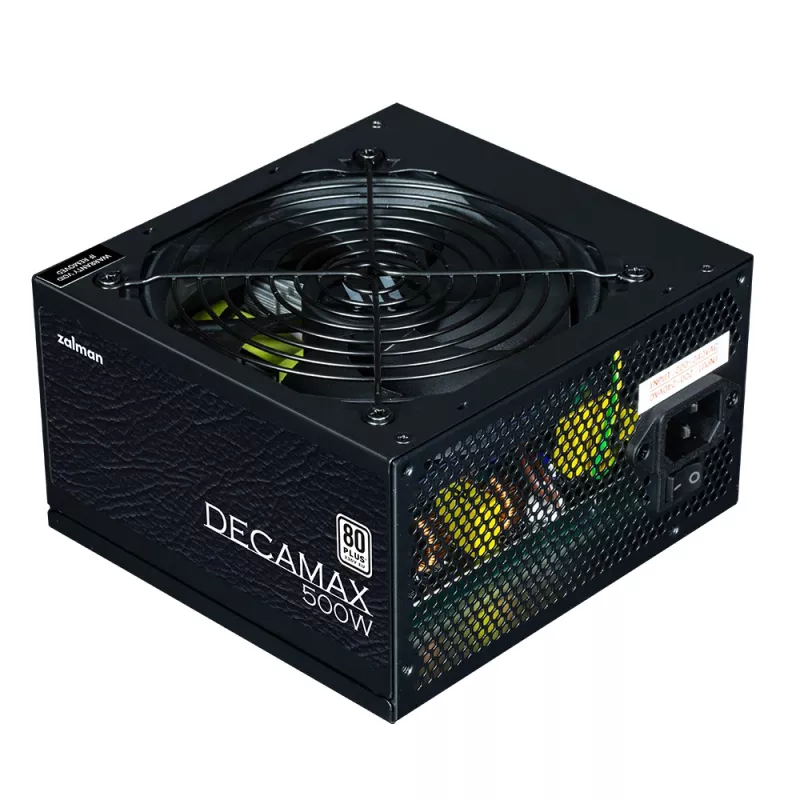 Zalman Decamax napájací zdroj 500 W ATX čierny