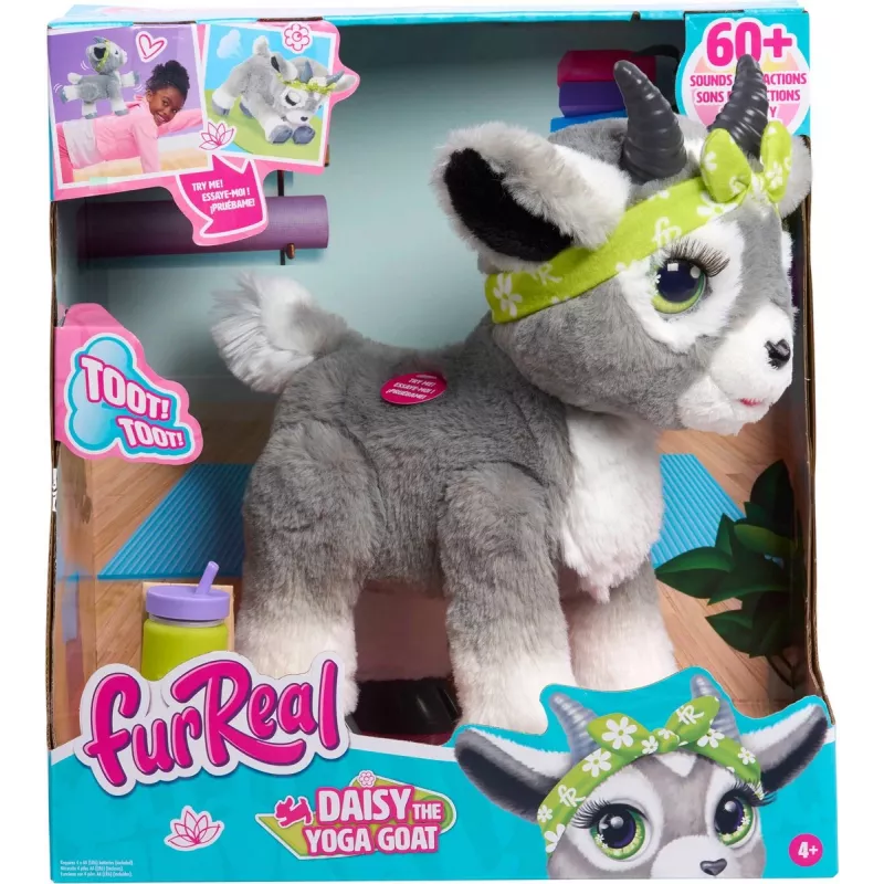 FurReal Daisy the Yoga Goat, chlapec/dievča, 4 roky, so zvukom