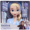 Just Play Disney Frozen 2, make-up/účesová hlava bábiky, ženské, 3 roky, 120 mm, viacfarebná