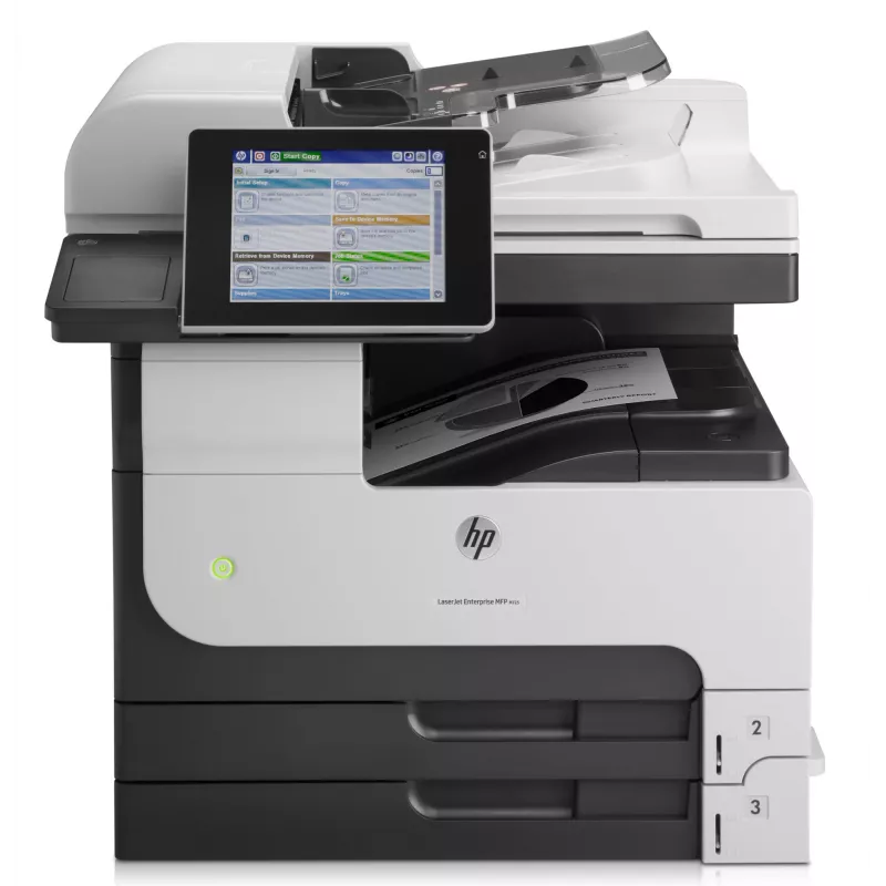HP LaserJet Enterprise MFP M725dn, laserová, čiernobiela tlač, 1200 x 1200 DPI, A3, priama tlač, čierna, sivá