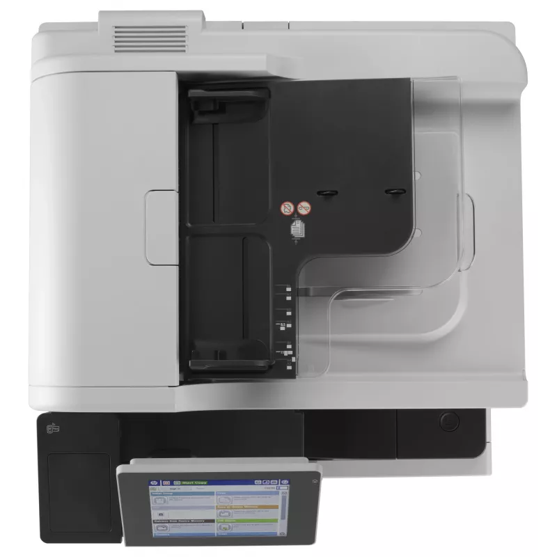 HP LaserJet Enterprise MFP M725dn, laserová, čiernobiela tlač, 1200 x 1200 DPI, A3, priama tlač, čierna, sivá