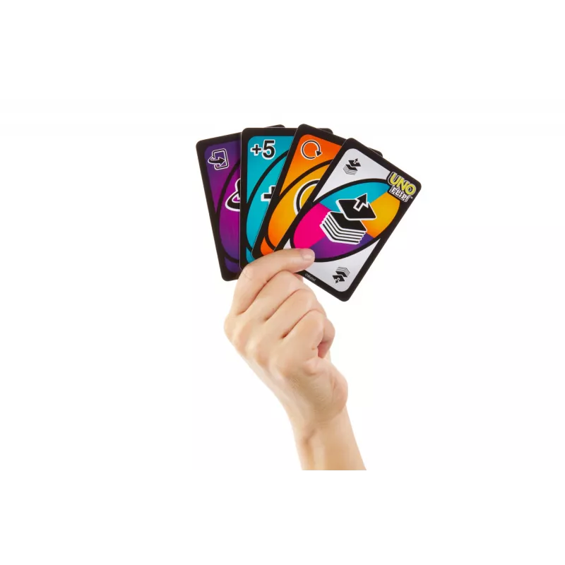 Hry UNO FLIP kartová hra s balíčkom prístupným pre farboslepých pre deti, dospelých a rodinné herné večery