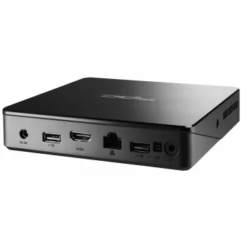Shuttle XPC nano NS02EV2 Rockchip RK3368 2 GB DDR3L-SDRAM 16 GB eMMC Android 8.1 Nettop Mini PC čierny