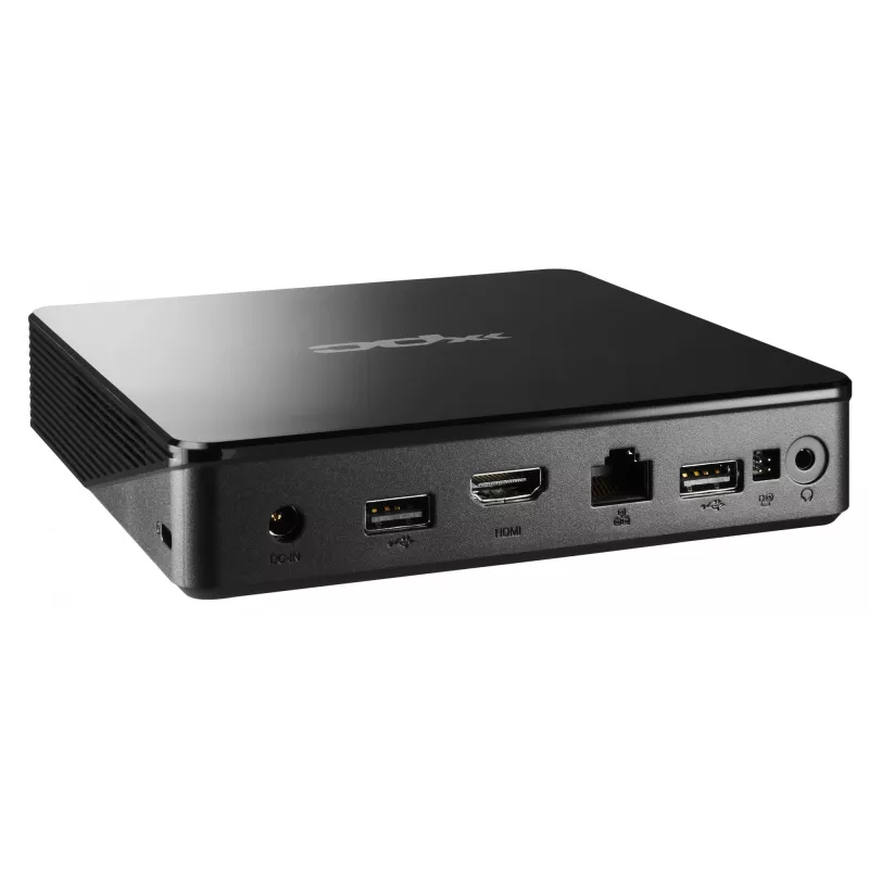 Shuttle XPC nano NS02EV2 Rockchip RK3368 2 GB DDR3L-SDRAM 16 GB eMMC Android 8.1 Nettop Mini PC čierny
