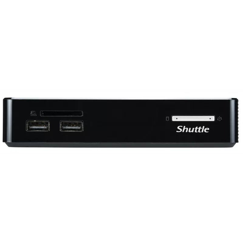 Shuttle XPC nano NS02EV2 Rockchip RK3368 2 GB DDR3L-SDRAM 16 GB eMMC Android 8.1 Nettop Mini PC čierny