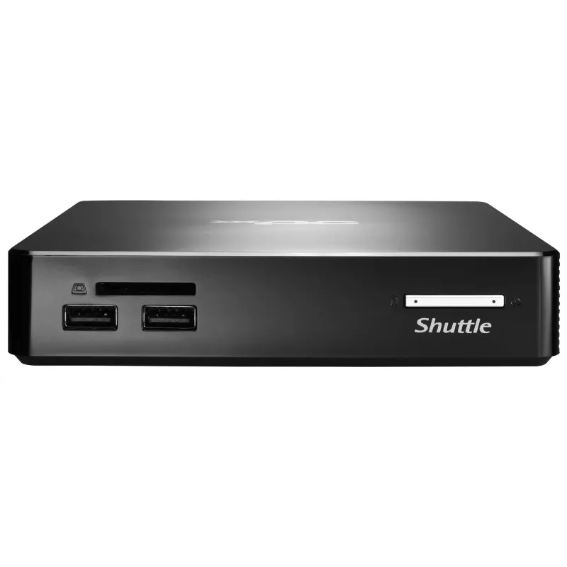 Shuttle XPC nano NS02EV2 Rockchip RK3368 2 GB DDR3L-SDRAM 16 GB eMMC Android 8.1 Nettop Mini PC čierny