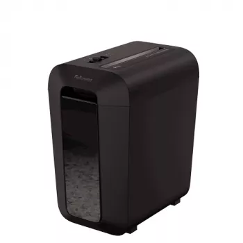 Fellowes LX65 skartovačka krížový rez 4 cm čierna