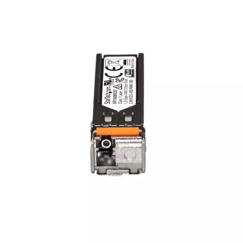 StarTech.com MSA-kompatibilný SFP transceiver modul – 1000BASE-BX~MSA nekódovaný SFP transceiver modul – 1000BASE-BX – 1 GbE gigabitový Ethernet BiDi optické vlákno (SMF)