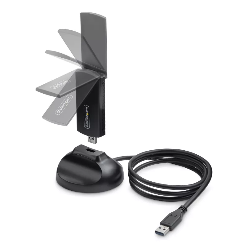 StarTech.com AX54005A-USB-WIFI-6E sieťová karta WLAN 2402 Mbit/s